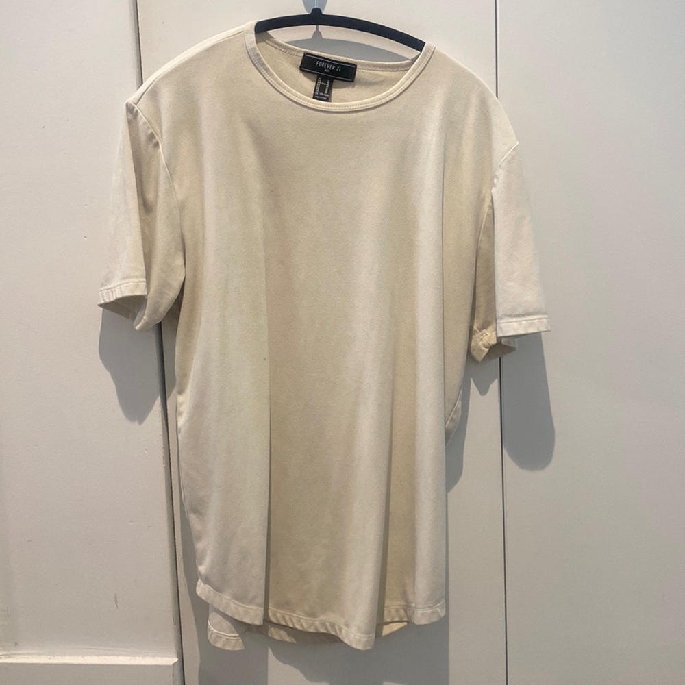 Forever 21 suede T shirt